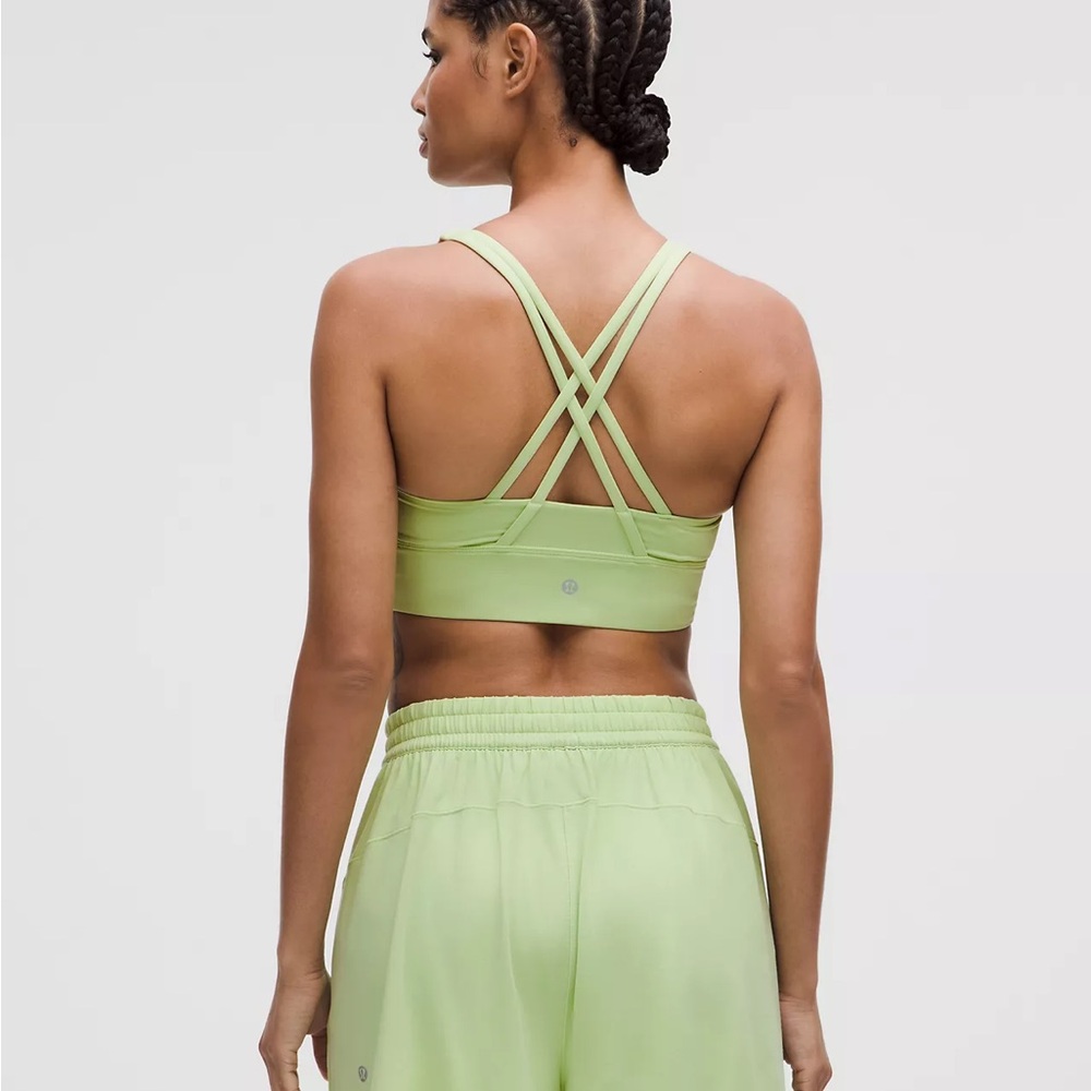 Lululemon Athletica Light Green Longline Bra